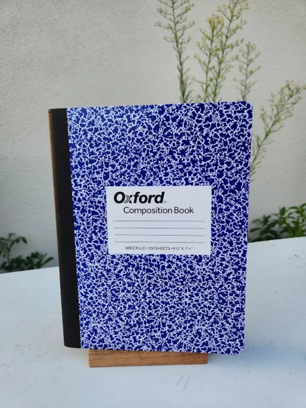 1 Oxford Composition Notebook 9.75 x 7.5
